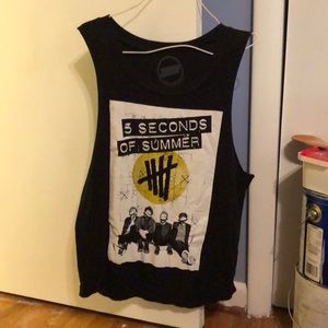 5 seconds of summer tank top